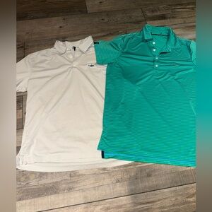 Men’s Large Polo’s RLX and Patagonia EUC